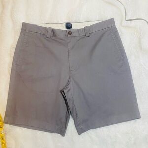 J. Crew Classic Gray Flat Front Men's Shorts